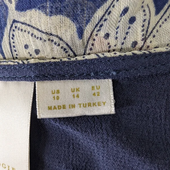 💘 MAEVE Anthropologie Mariposa Cold Shoulder Blouse - Picture 6 of 8